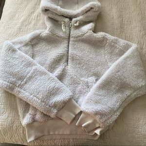 Textured Fleece Half Zip